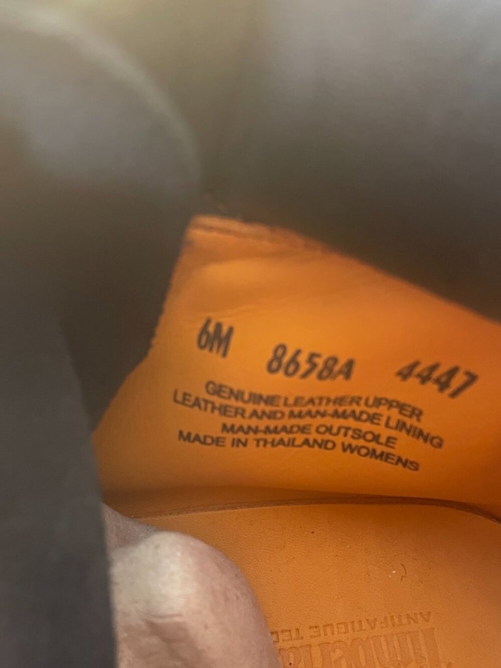 Timberland Premium 6-Inch Waterproof Boots in Black Nubuck Size 6 - Picture 4 of 9